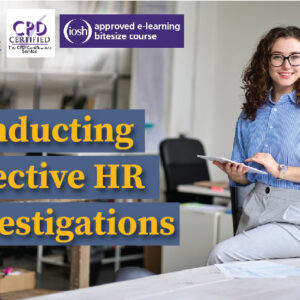 Conducting Effective HR Investigations | 8-08-2025 | Online