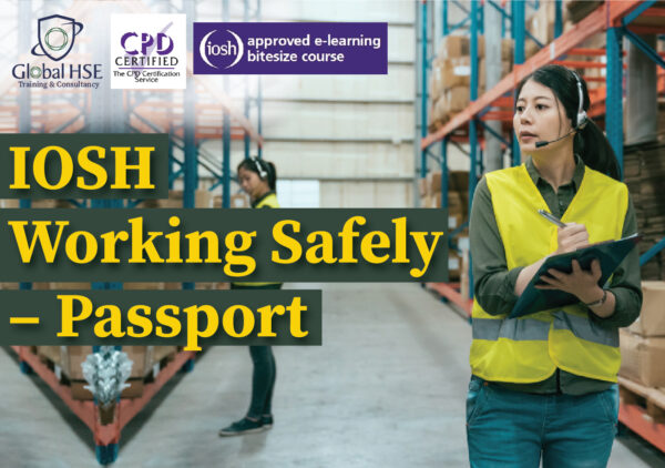 IOSH Working Safely – Passport | 8-08-2025 | Online